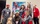Hartley (THDA) shares a holiday photo op with the Pediatric nursing staff at Christus St.  Vincent hospital in Santa Fe, New Mexico.